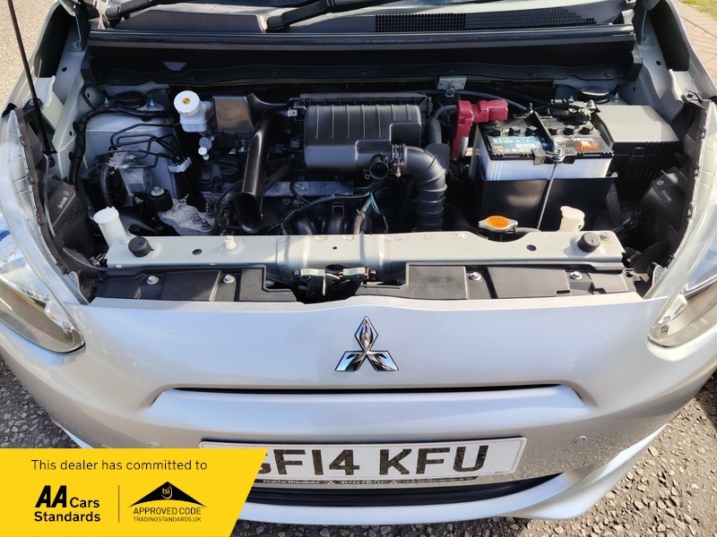 Mitsubishi Mirage 1.2 3 Cvt Euro 5 S S Blue #39