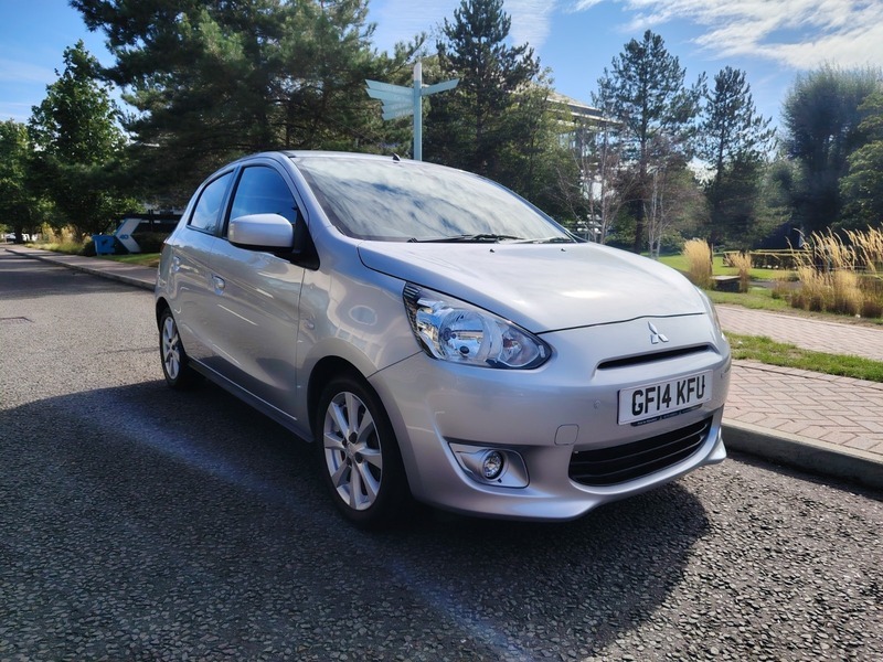 Mitsubishi Mirage 1.2 3 Cvt Euro 5 S S Blue #1