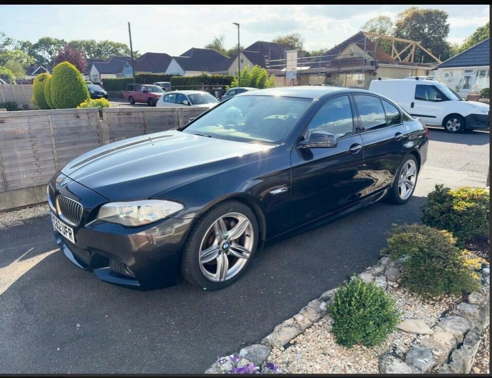 BMW 5 Series Silver #2