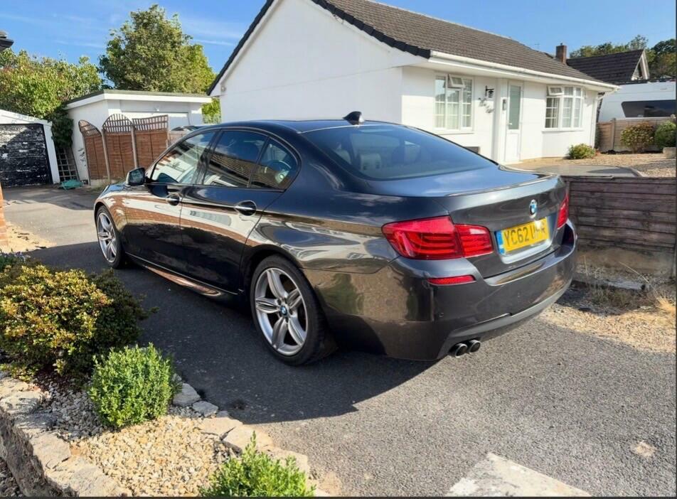 BMW 5 Series Silver #3