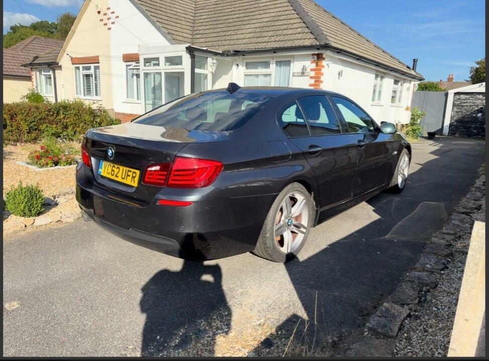 BMW 5 Series Silver #4