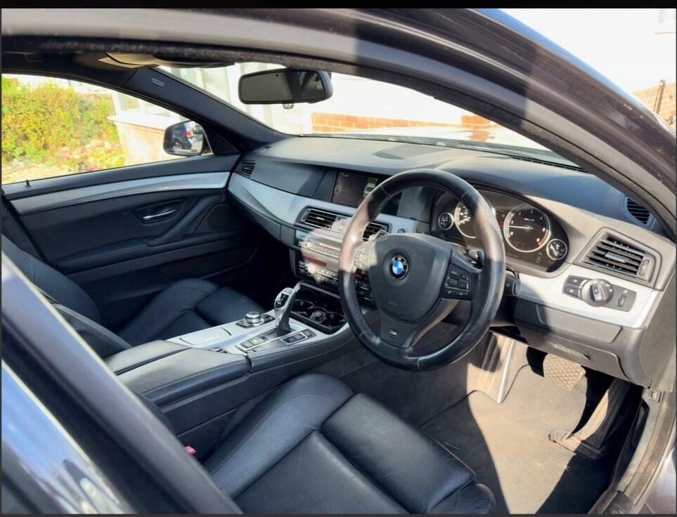 BMW 5 Series Silver #5