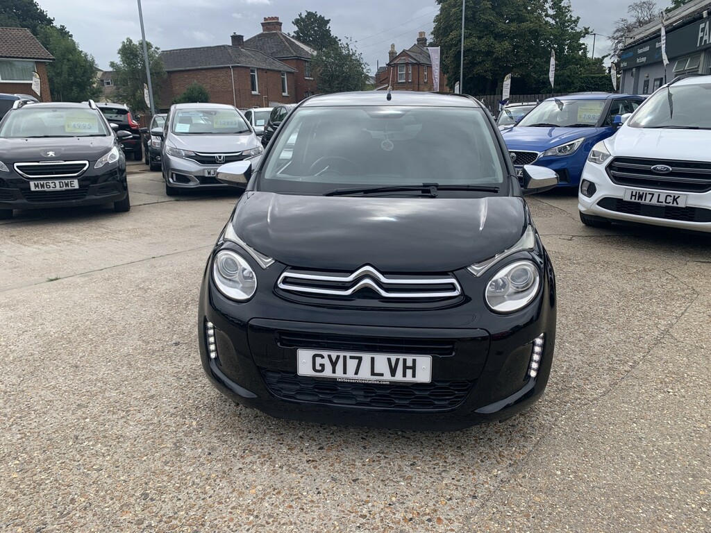Citroen C1 Hatchback 1.0 Vti Flair 2017 GY17LVH Black #3