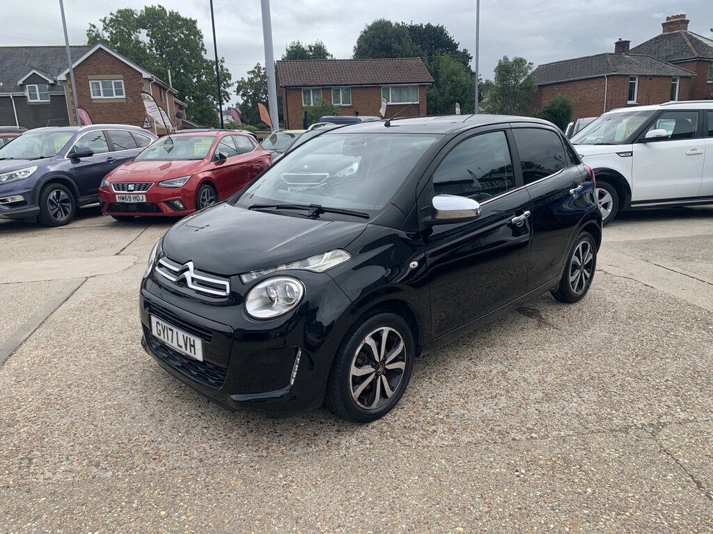 Citroen C1 Hatchback 1.0 Vti Flair 2017 GY17LVH Black #4
