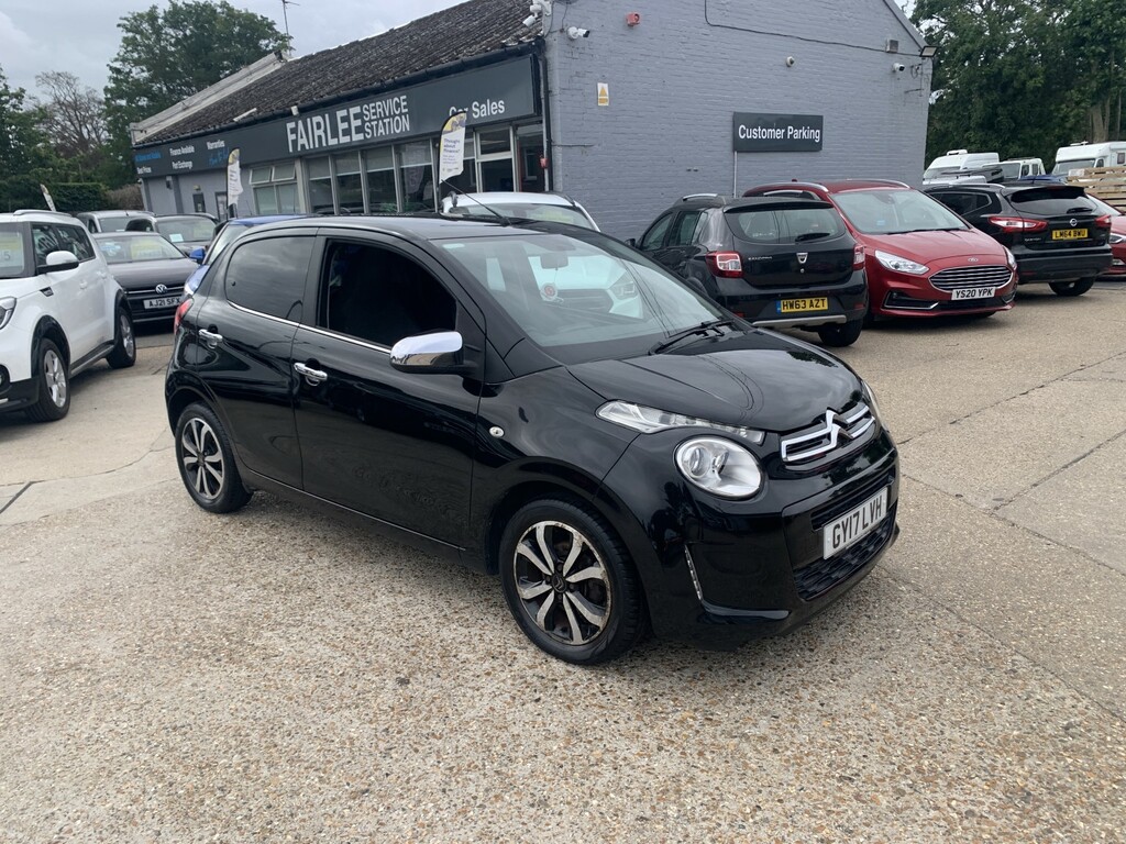 Citroen C1 Hatchback 1.0 Vti Flair 2017 GY17LVH Black #2