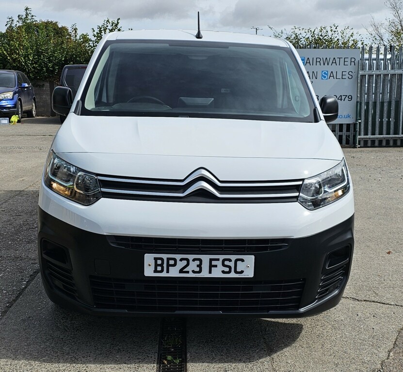 Citroen Berlingo Panel Van 1.5 Berlingo Van M Bluehdi 100 Ss 6-Spe BP23FSC White #6
