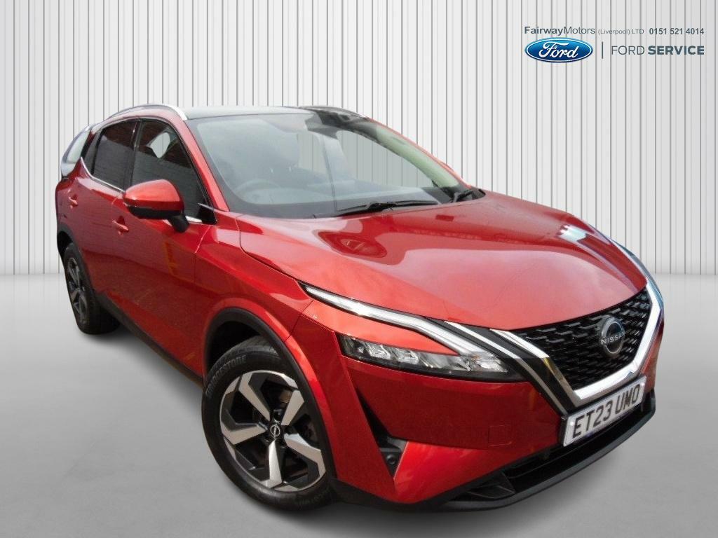 Nissan Qashqai 1.3 Dig-t N-connecta Mhev Red