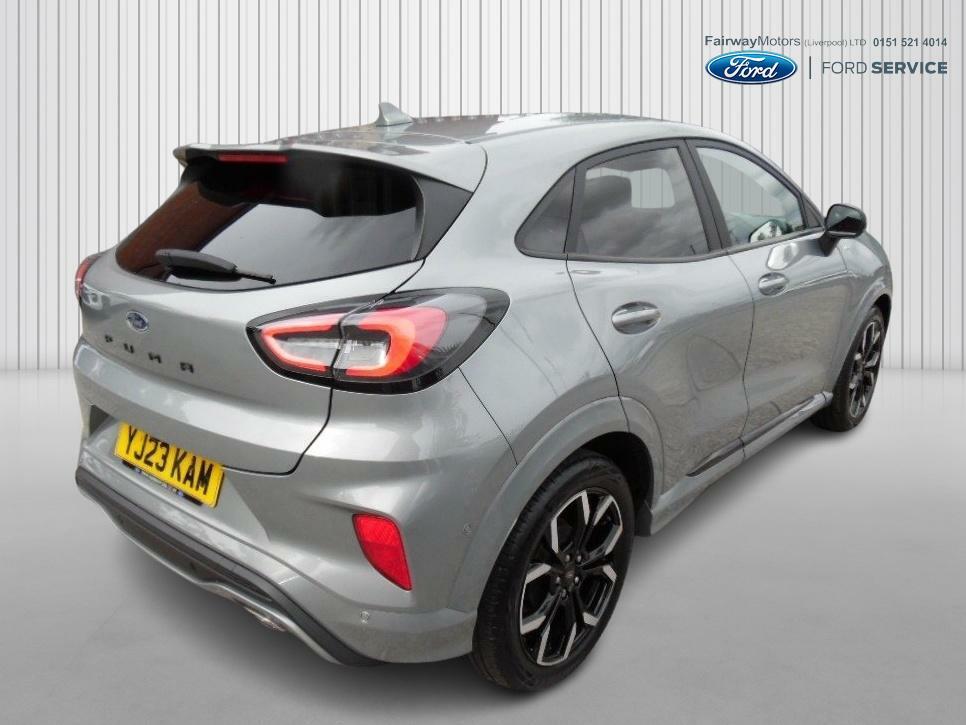 Ford Puma 1.0 St-line X Mhev YJ23KAM Silver #3