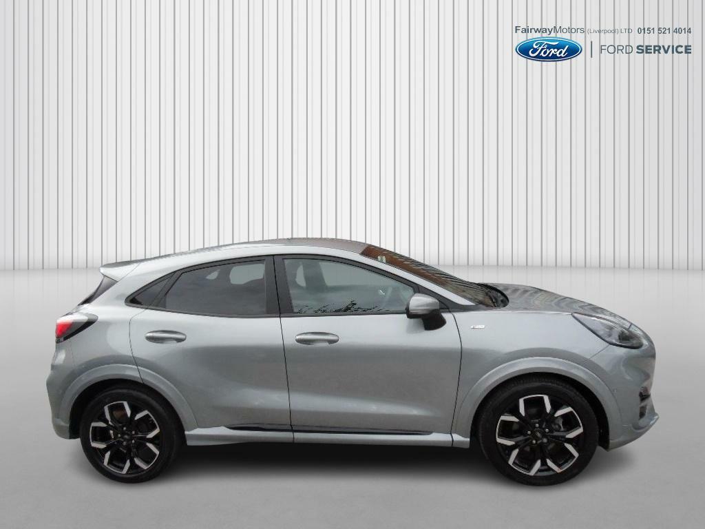 Ford Puma 1.0 St-line X Mhev YJ23KAM Silver #2