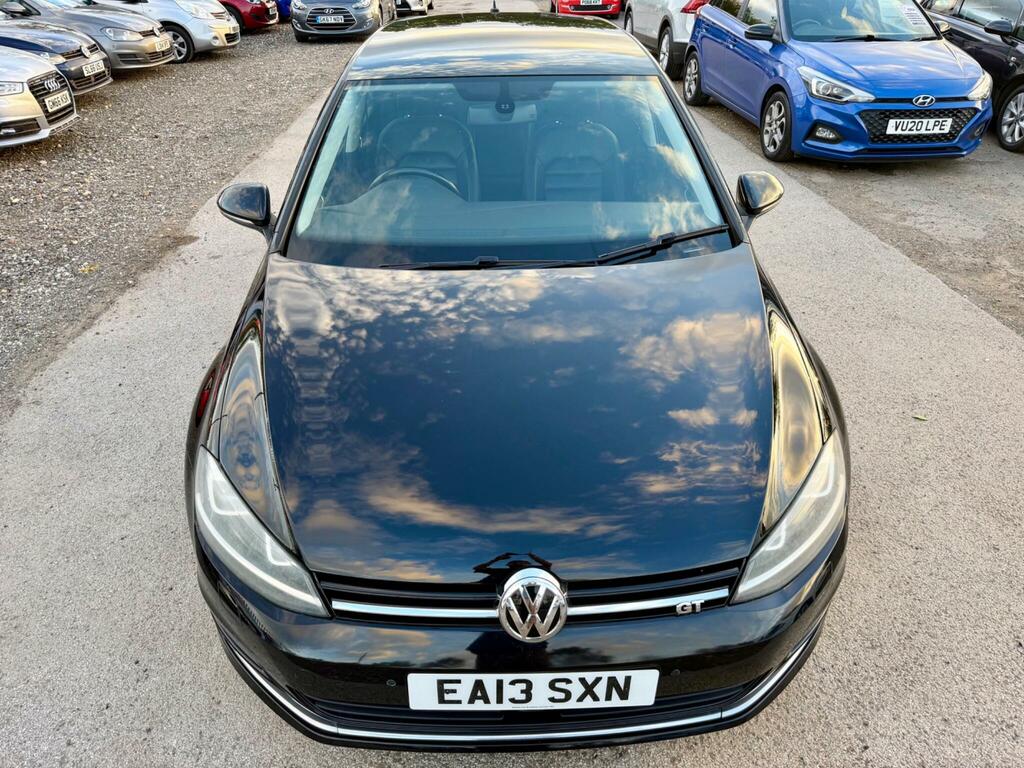 Volkswagen Golf Gt Black #3