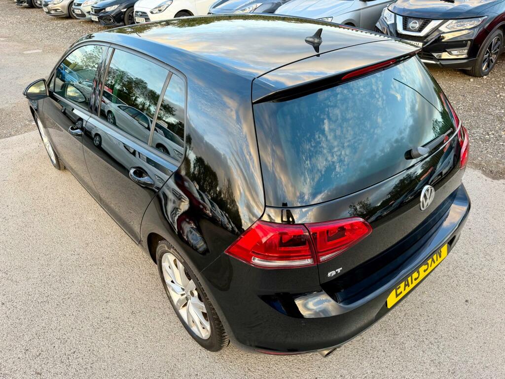 Volkswagen Golf Gt Black #5