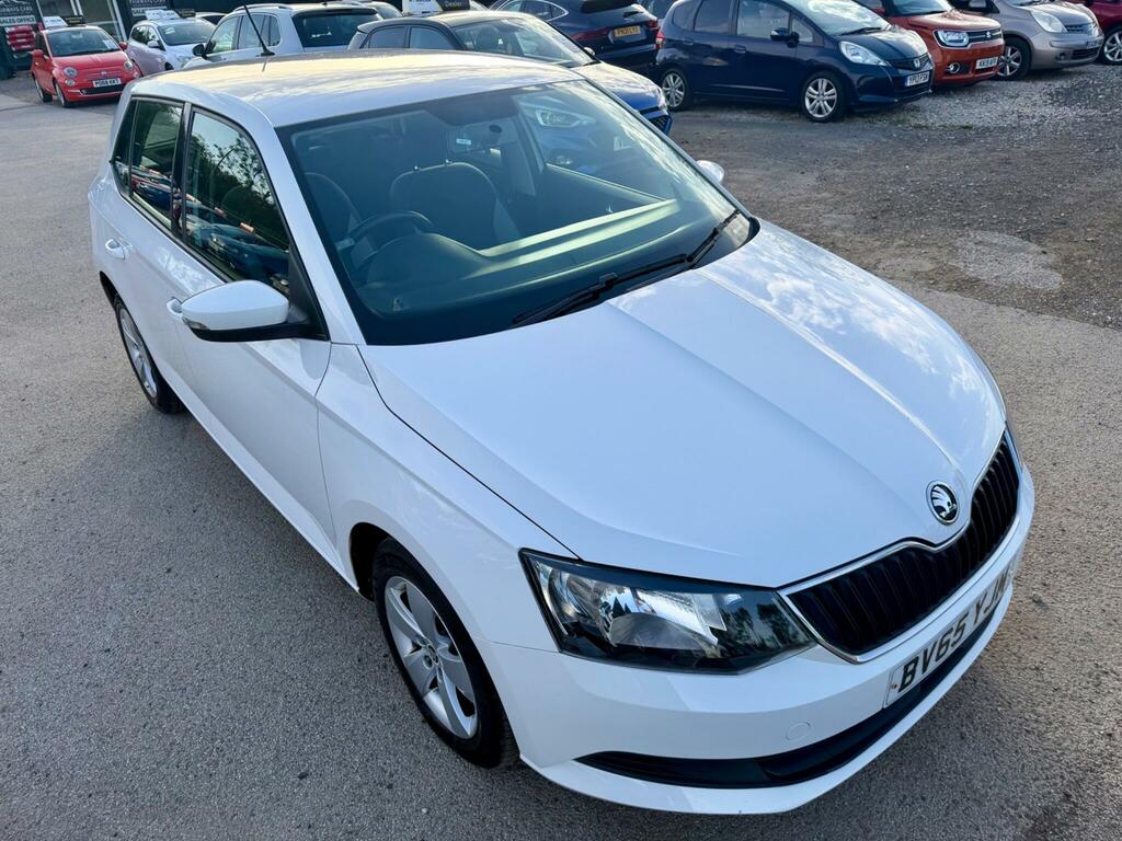 Skoda Fabia Se White #2