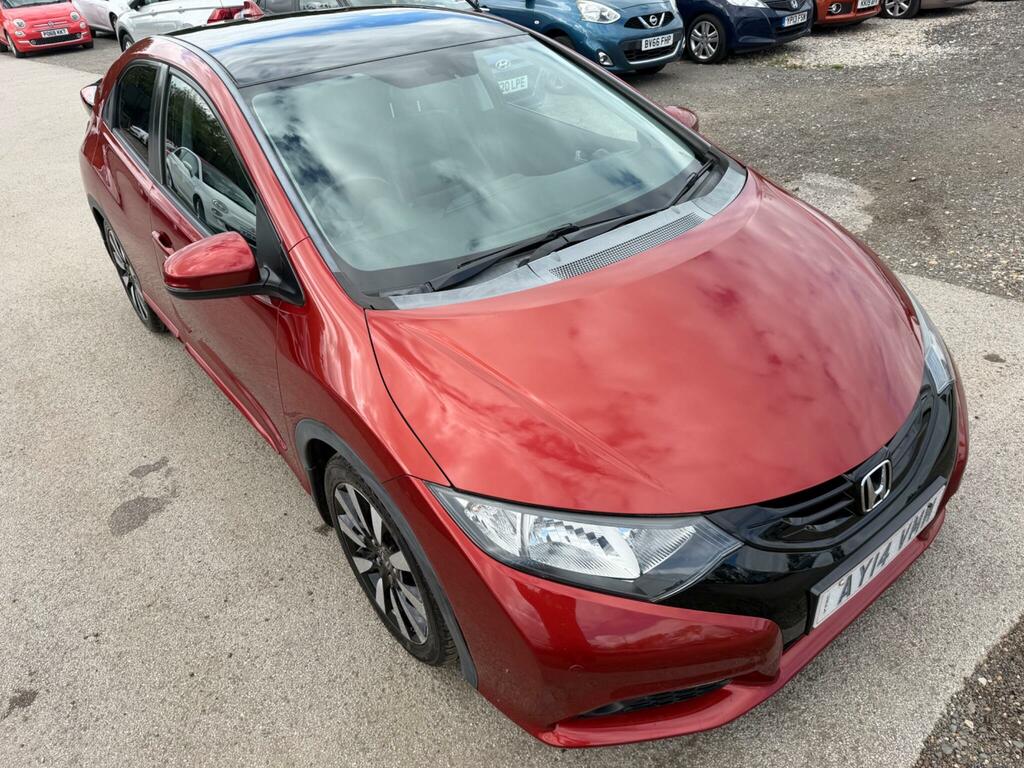 Honda Civic Sr Red #2
