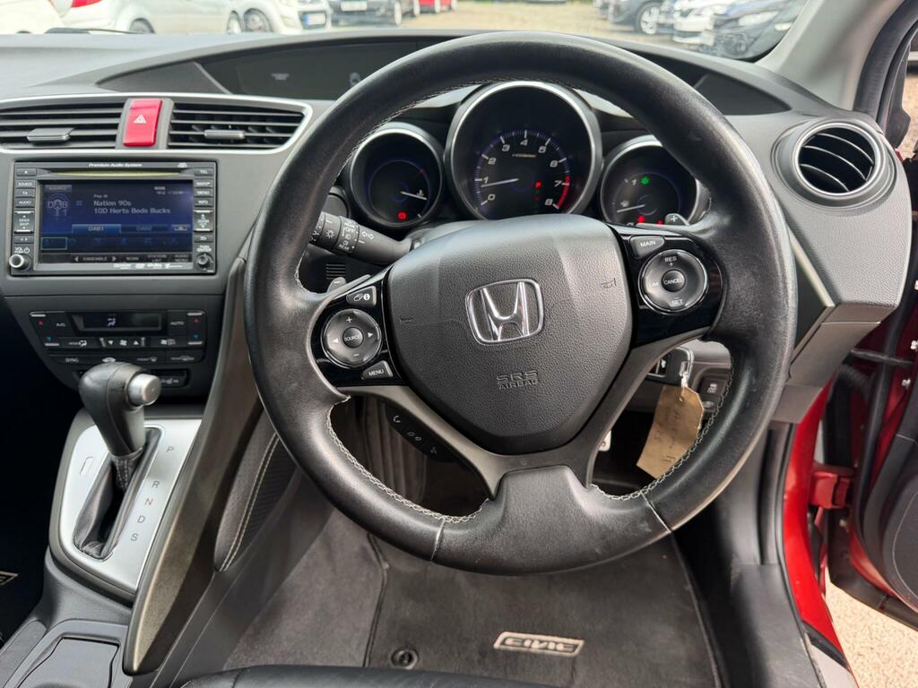 Honda Civic 1.8 I-vtec Se Plus Au Blue #52
