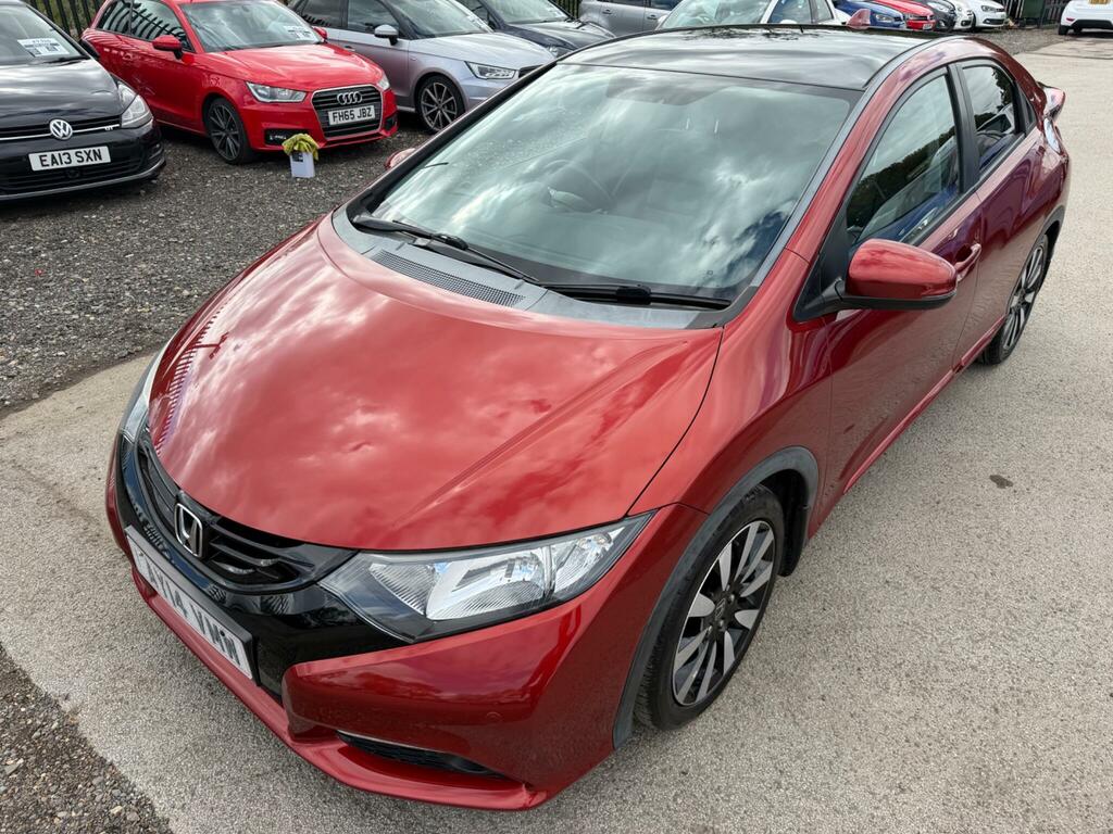 Honda Civic Sr Red #4