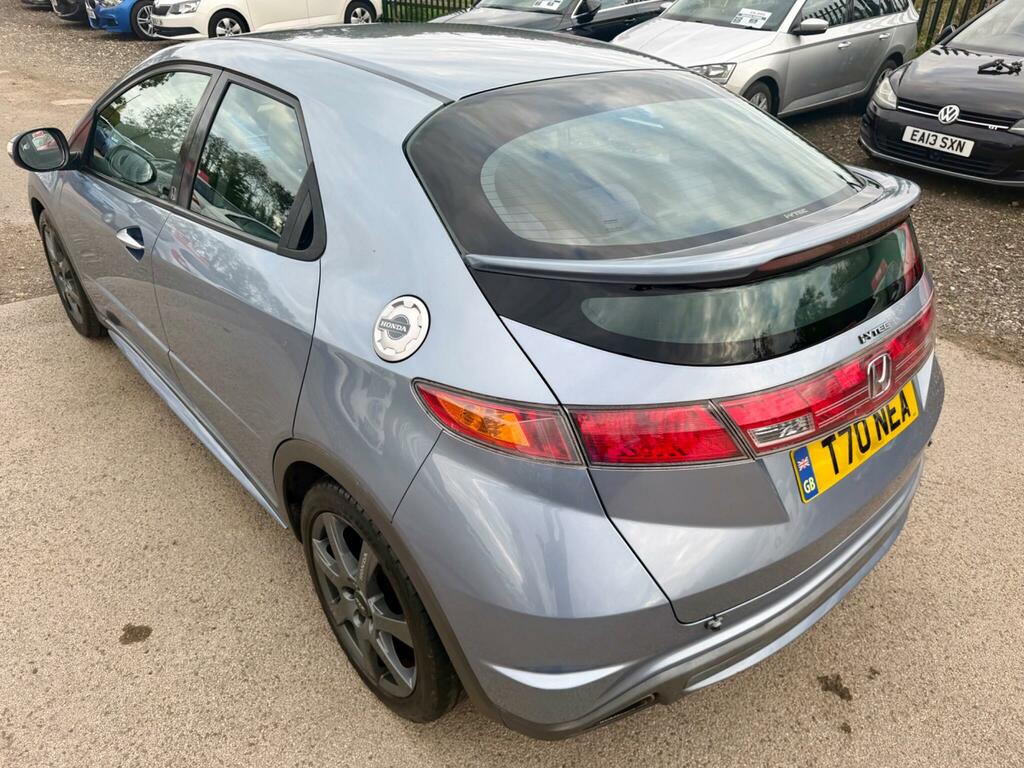 Honda Civic Se Blue #4