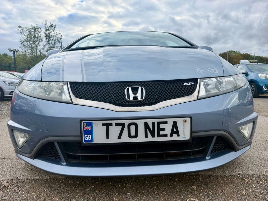 Honda Civic Se Blue #6