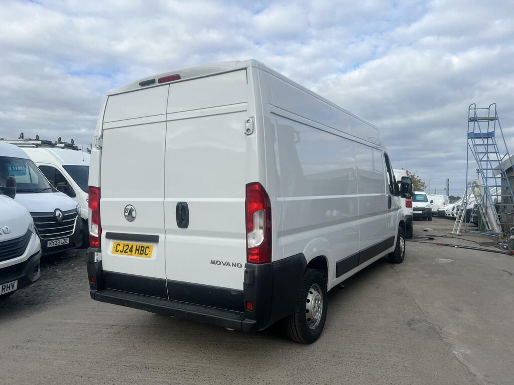 Vauxhall Movano Prime White #4