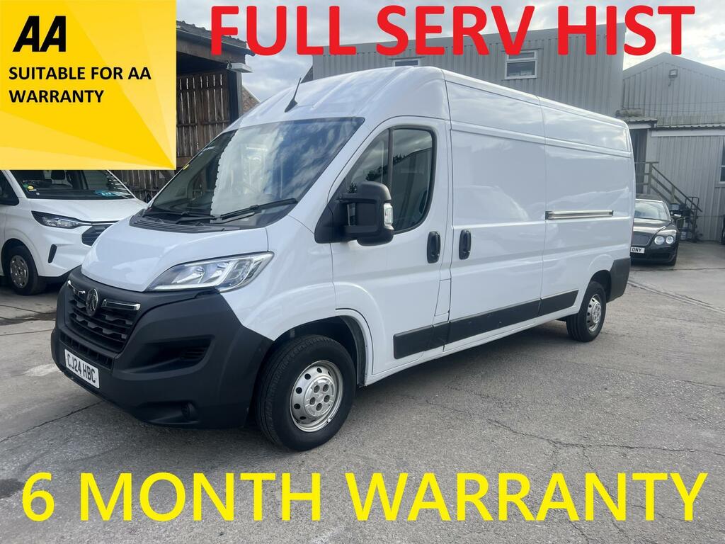 Vauxhall Movano Prime White #1