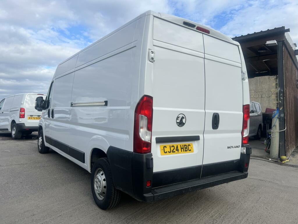 Vauxhall Movano Prime White #5