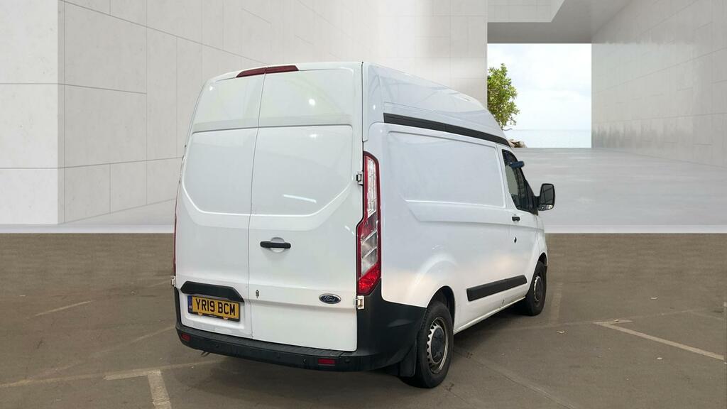 Ford Transit Custom Panel Van 2017 - 2023 YR19BCM White #4
