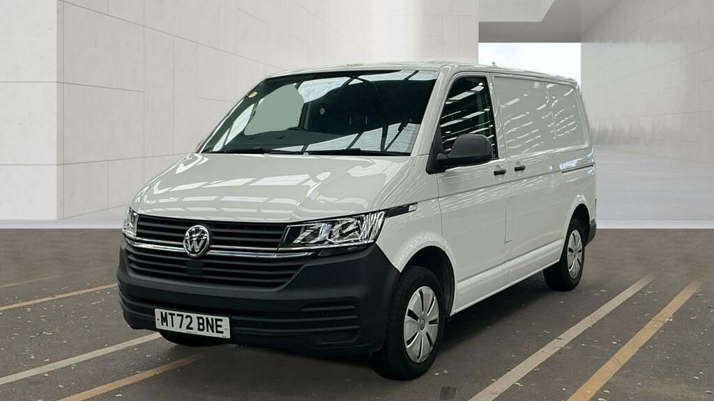 Volkswagen Transporter 2.0 Tdi T30 Startline Panel Van MT72BNE White #2