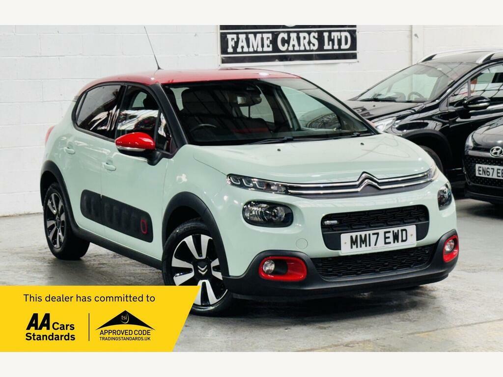 Citroen C3 1.2 Puretech Flair Euro 6 Green