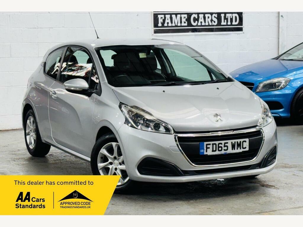 Peugeot 208 1.2 Puretech Active Etg Euro 6 S S Silver