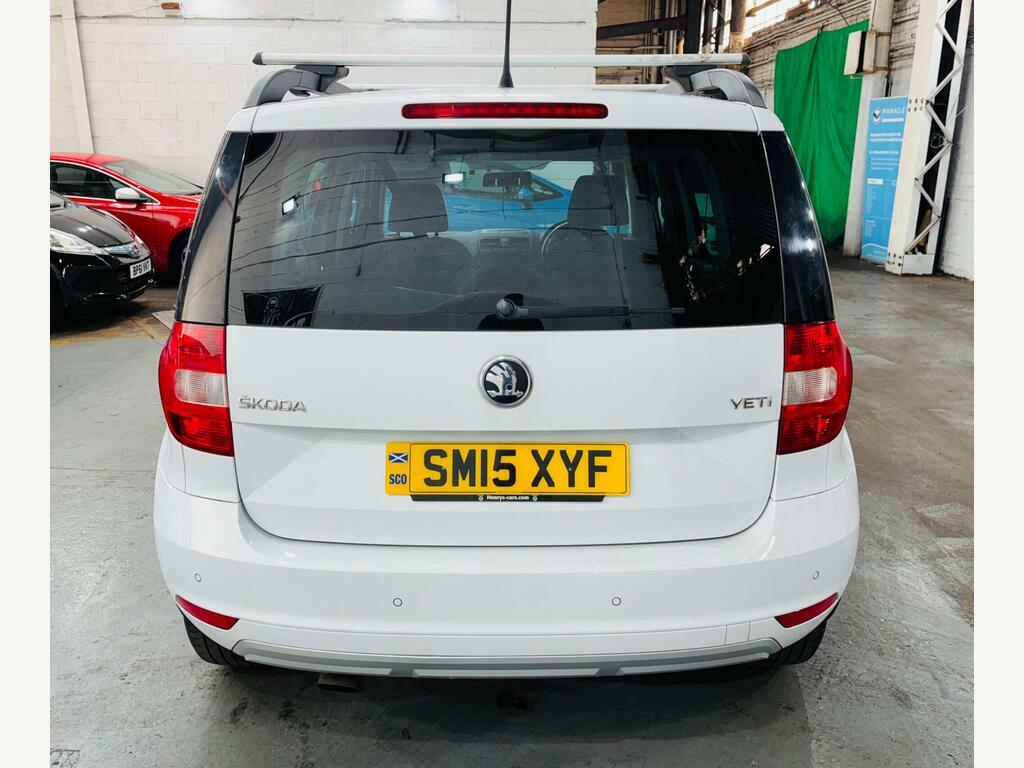 Skoda Yeti 1.2 Tsi Se Dsg Euro 6 S S White #4