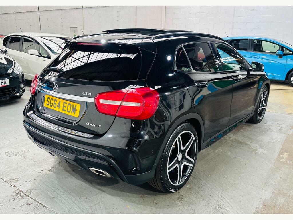 Mercedes-Benz GLA Class Blue #4
