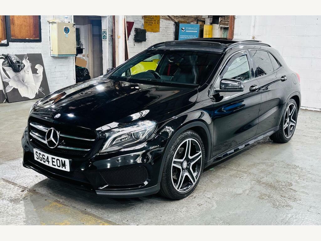 Mercedes-Benz GLA Class Blue #3