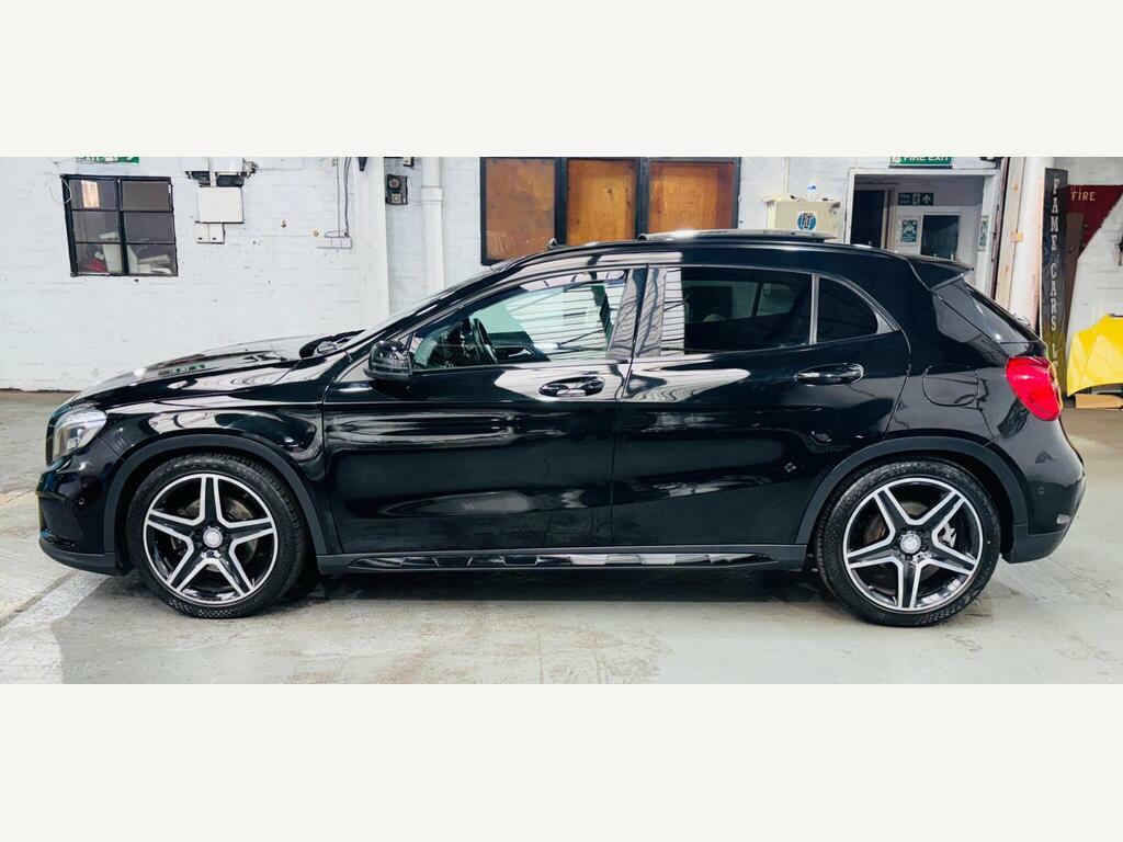 Mercedes-Benz GLA Class Blue #8