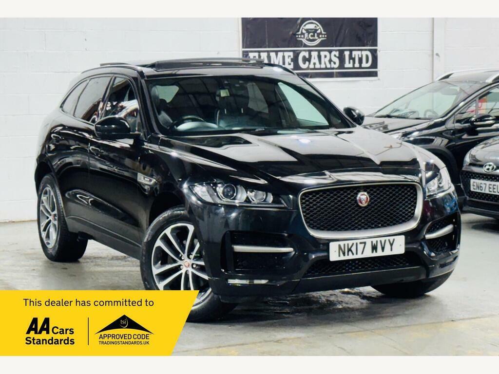Jaguar F-Pace 2.0 D180 R-sport Awd Euro 6 S S Black