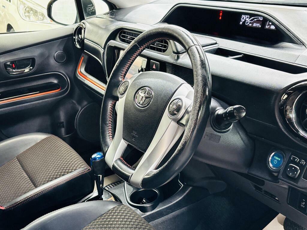 Toyota Aqua Hatchback Black #10