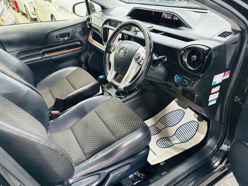 Toyota Aqua Hatchback Black #9