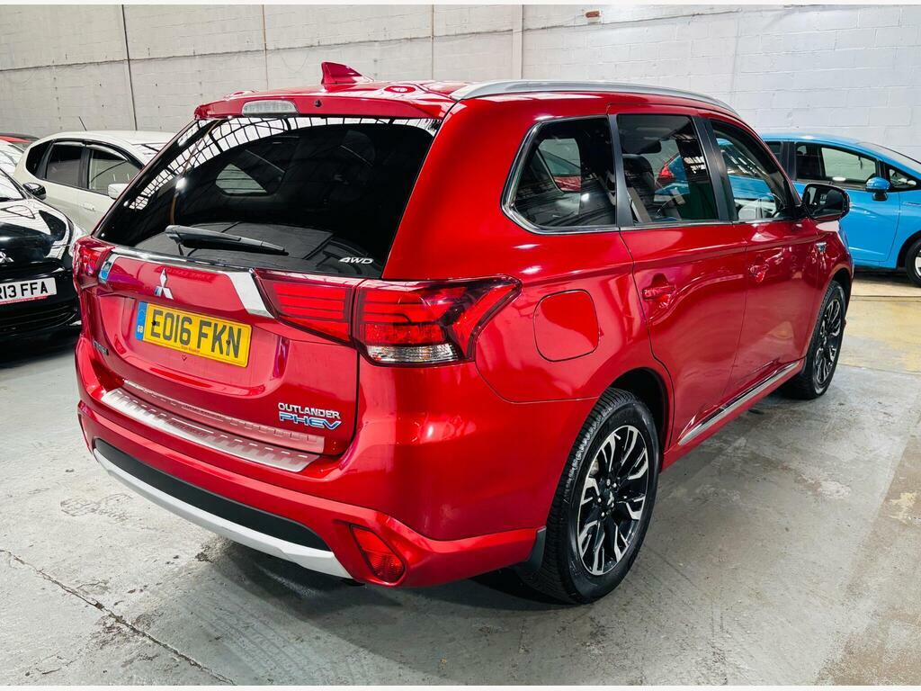 Mitsubishi Outlander 2.0H 12Kwh Gx4h Cvt 4Wd Euro 6 S S Red #4
