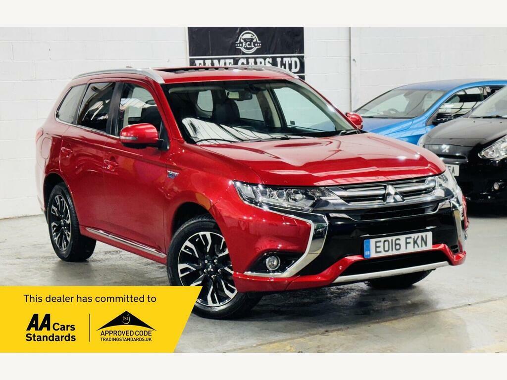 Mitsubishi Outlander 2.0H 12Kwh Gx4h Cvt 4Wd Euro 6 S S Red