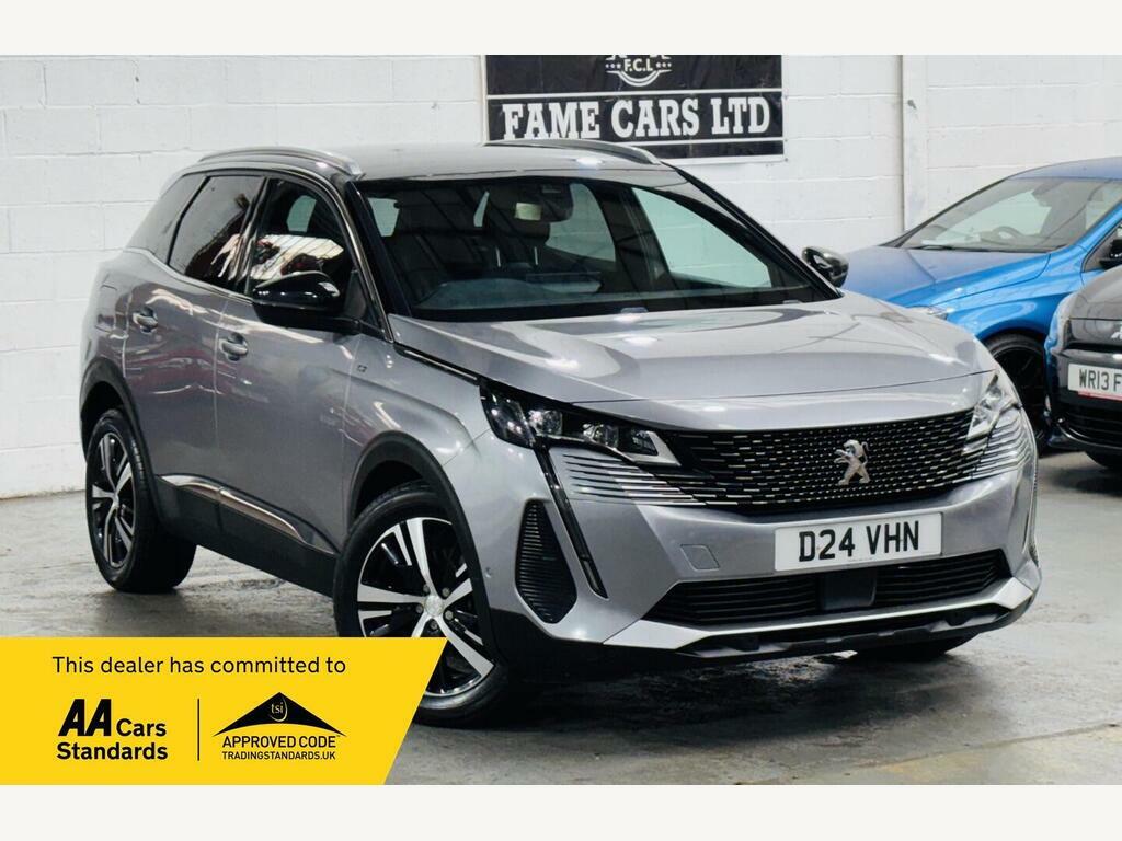 Peugeot 3008 1.2 Puretech Gt Eat Euro 6 S S Grey