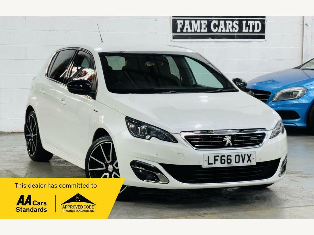 Peugeot 308 1.2 Puretech Gt Line Eat Euro 6 S S White