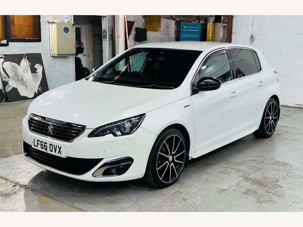 Peugeot 308 1.2 Puretech Gt Line Eat Euro 6 S S White #3