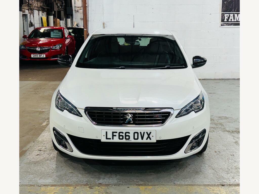 Peugeot 308 1.2 Puretech Gt Line Eat Euro 6 S S White #2