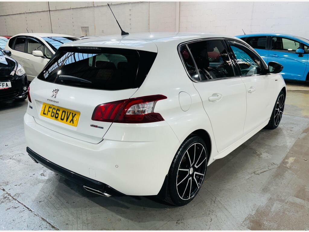 Peugeot 308 1.2 Puretech Gt Line Eat Euro 6 S S White #4