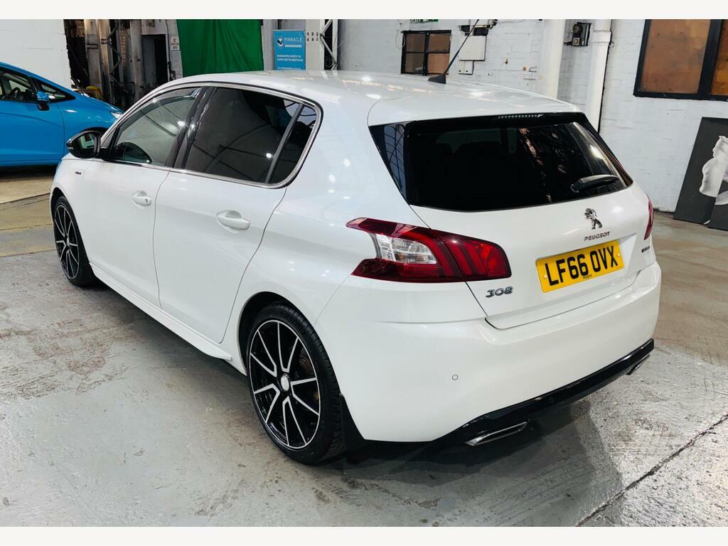 Peugeot 308 1.2 Puretech Gt Line Eat Euro 6 S S White #6