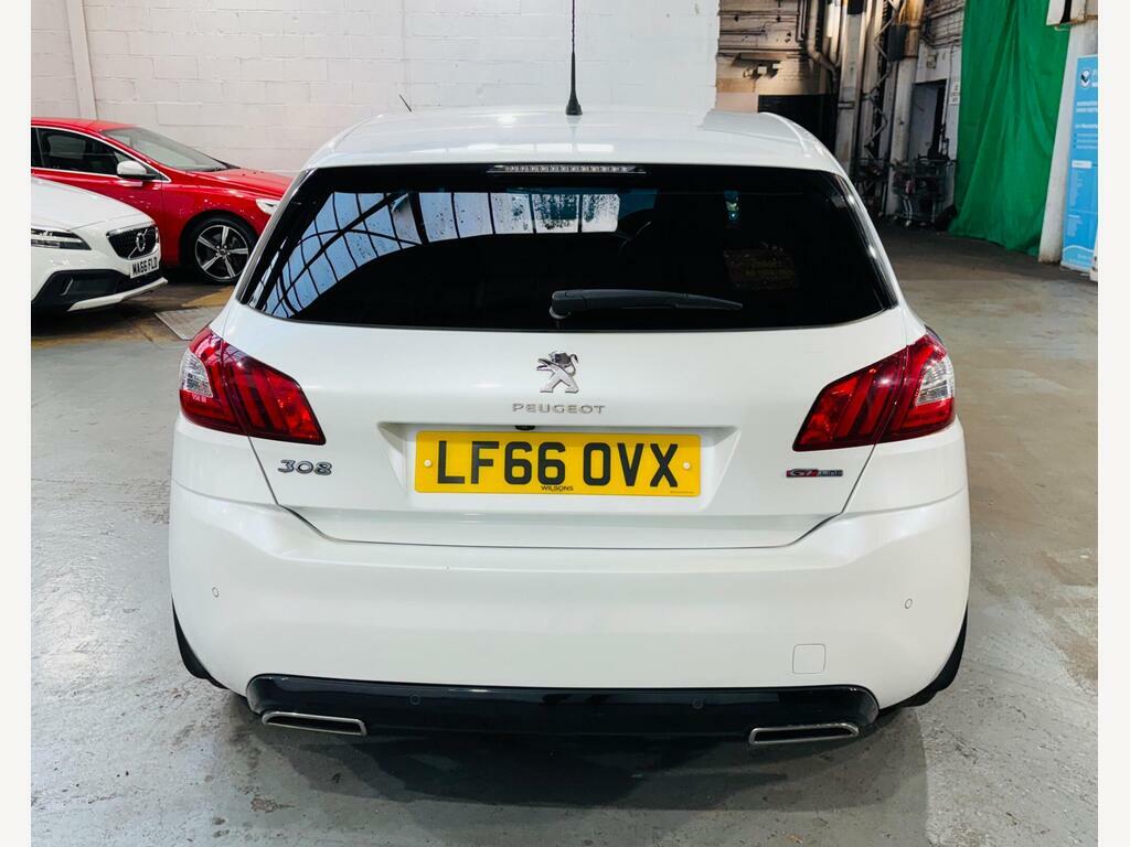 Peugeot 308 1.2 Puretech Gt Line Eat Euro 6 S S White #5