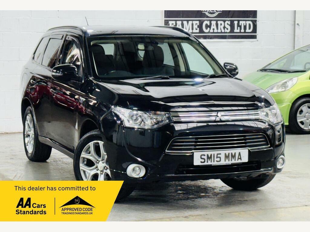 Mitsubishi Outlander 2.0H 12Kwh Gx3h Cvt 4Wd Euro 5 S S Black