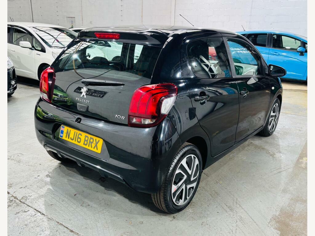 Peugeot 108 1.0 Active 2 Tronic Euro 6 Black #4
