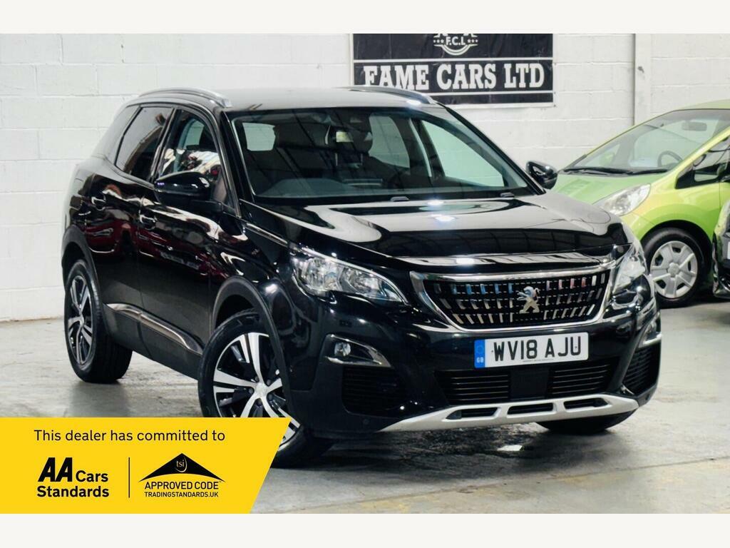 Peugeot 3008 1.2 Puretech Allure Eat Euro 6 S S Black
