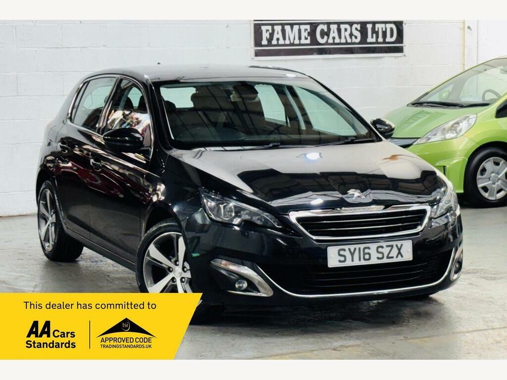 Peugeot 308 1.2 Puretech Allure Eat Euro 6 S S Black