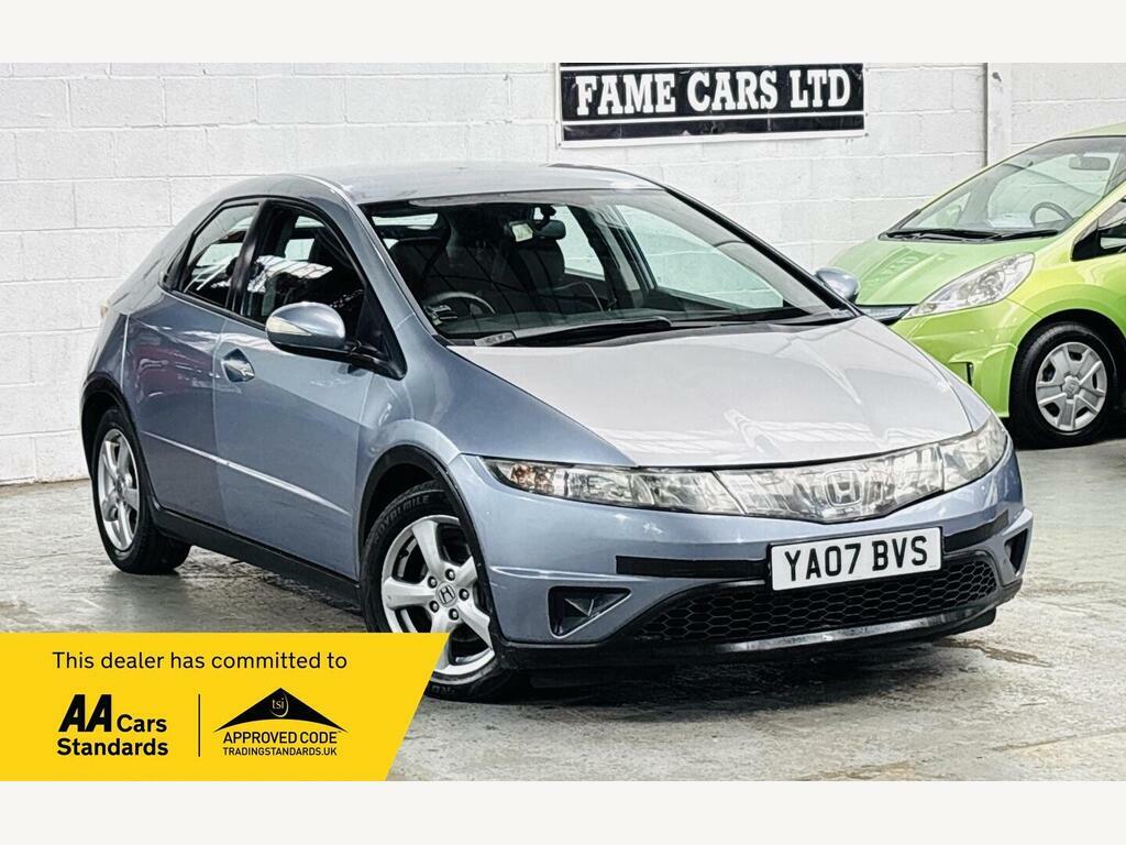 Honda Civic 1.8 I-vtec Se I-shift Blue