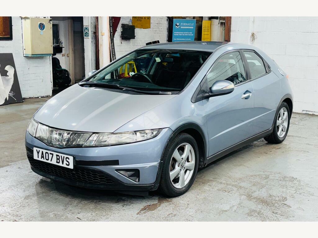 Honda Civic 1.8 I-vtec Se I-shift Blue #3